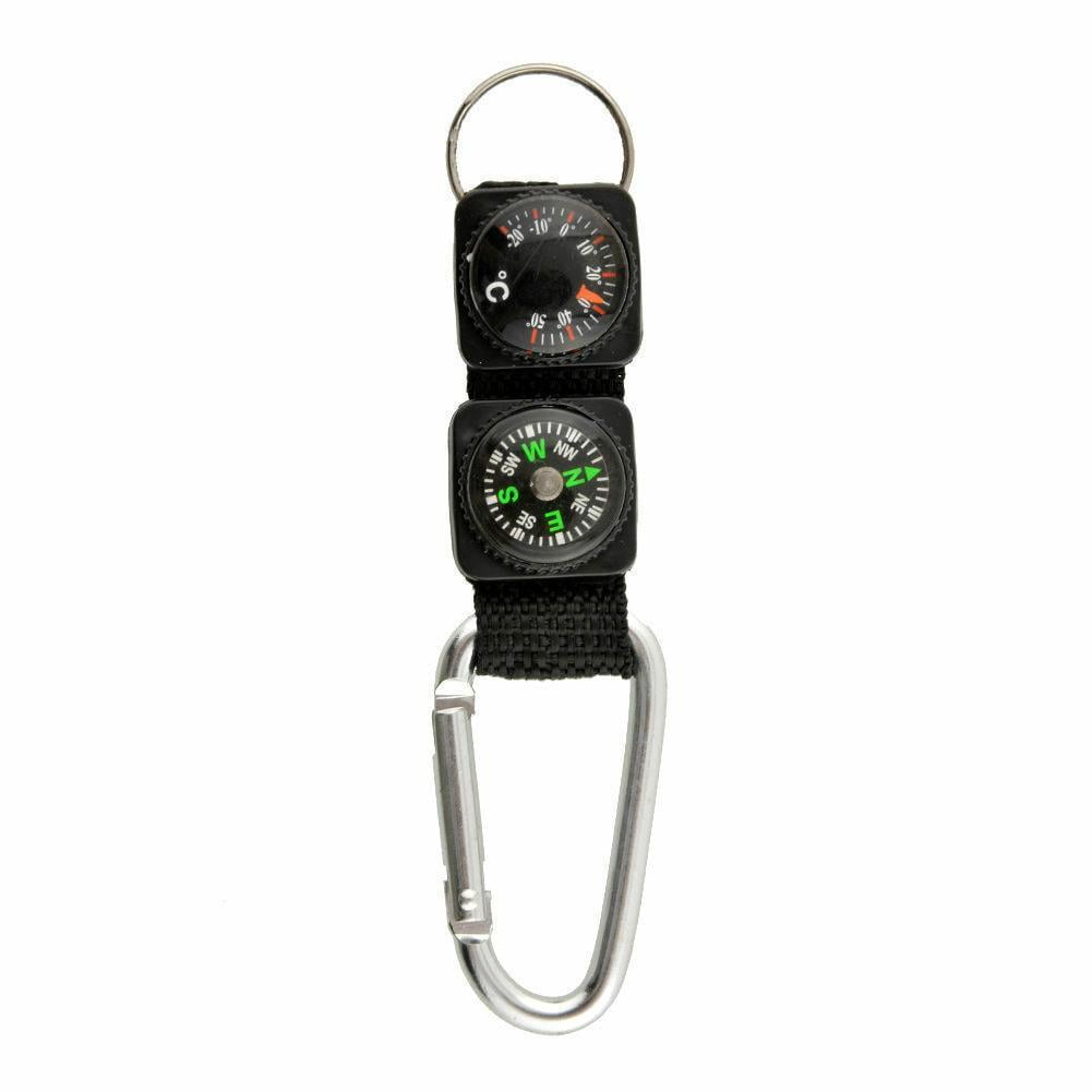 XINYUAN Compass Thermometer Carabiner Taktischer berlebensgrtel Ringschlssel A0 C3L6