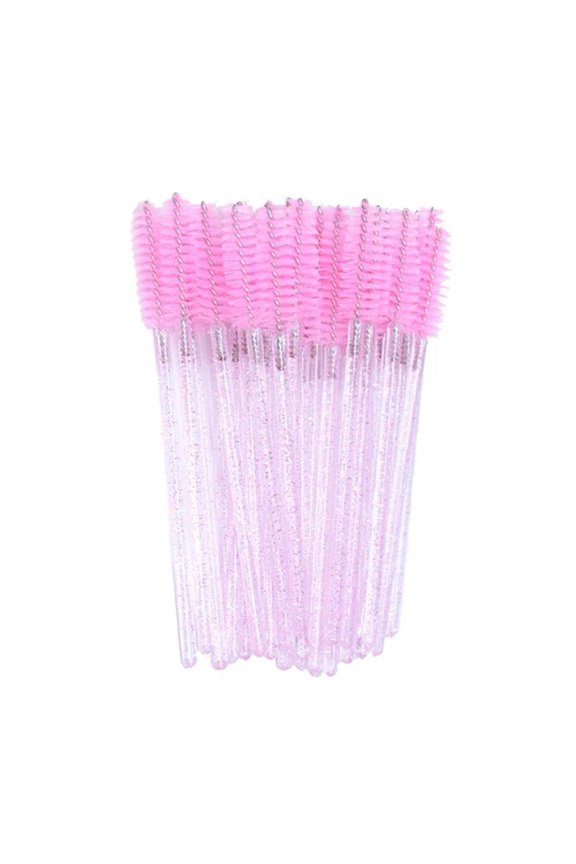 Disposable Eyelash Brush Mascara Lash Extension Wands Make Up Applicator D6F7