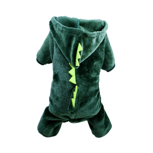 XINYUAN Funny Dog Tiger Costumes,Green Dog Hoodie Dinosaur Cosplay