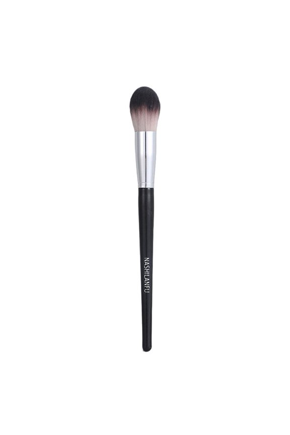 Loose Powder Brush - Blusher Angled Foundation Makeup Brush Creases Loose Blend' H8C3