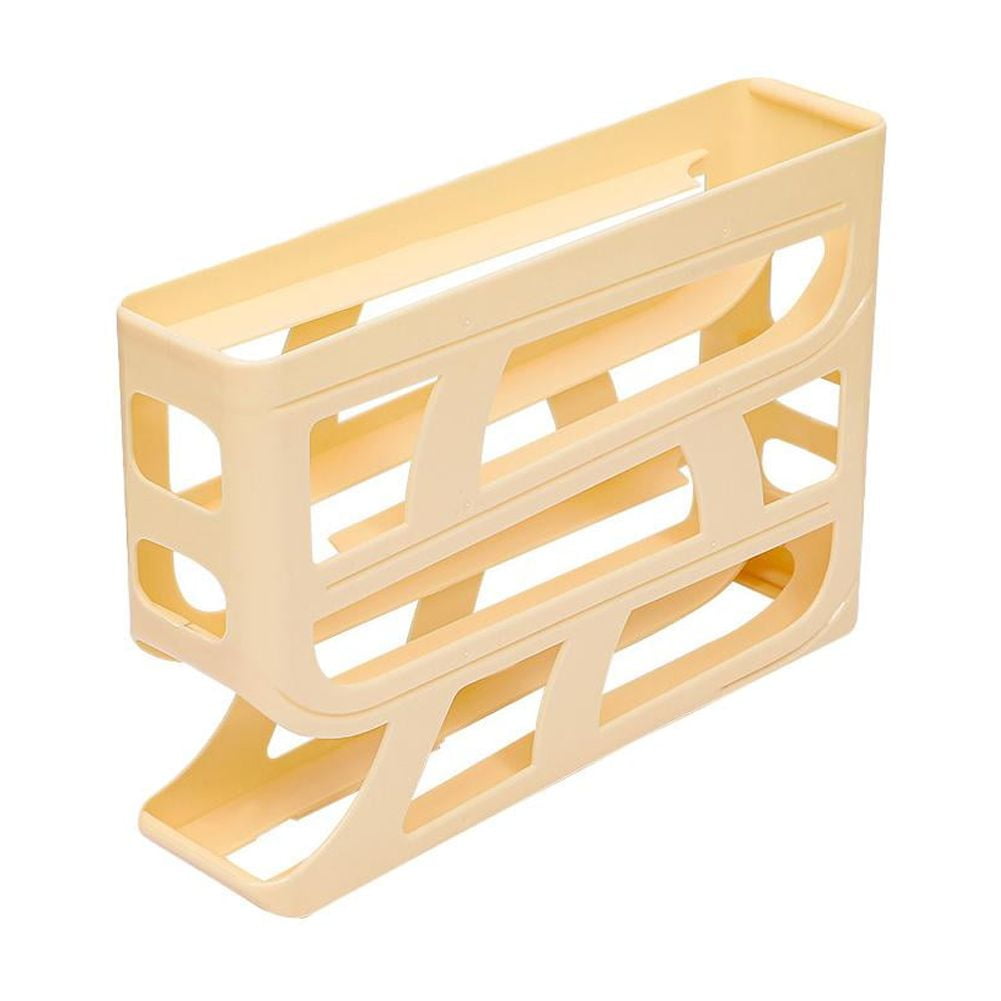 XINYUAN Refrigerator Egg Organizer, 4 Tier Rolling Egg Rack HOT