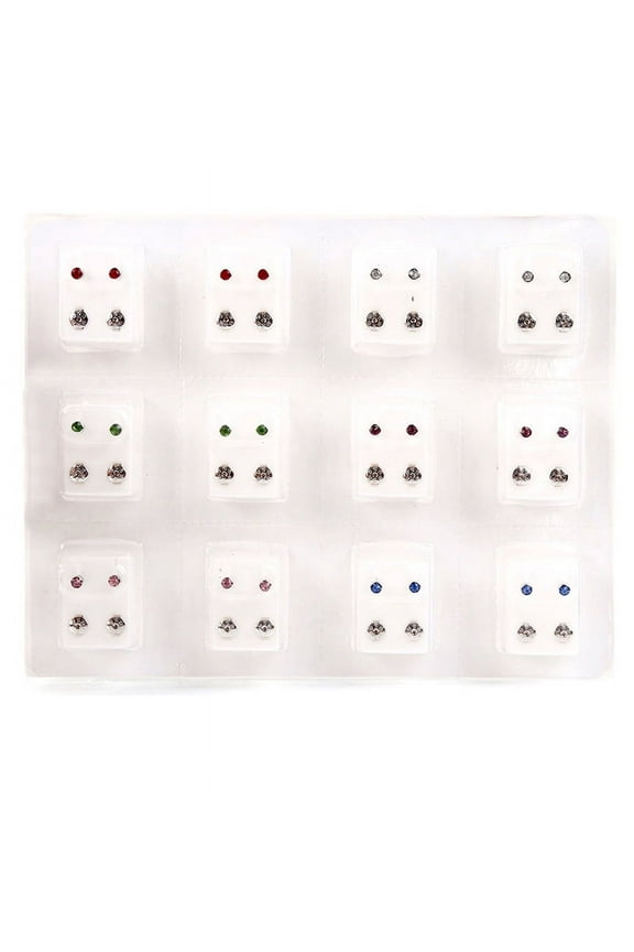 Stud Piercing Kit Earings For Ear Piercing Gun No Tools New Pain X8Y8