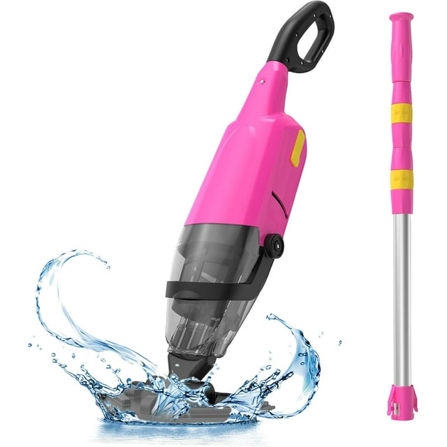 XINZHEN Handheld Pool Vacuum, Rechargeable Pool Cleaner with Running