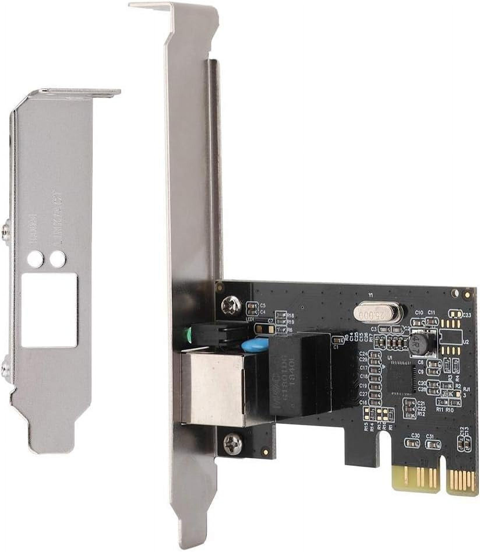 XIOP 10/100/1000Mbps Plug & Play PCIE Network Card, RTL 8111F High