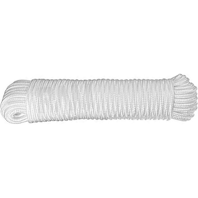 XIOP 6mm (1/4 inch) Nylon Braided,Multi-Purpose Flagline Rope,High ...