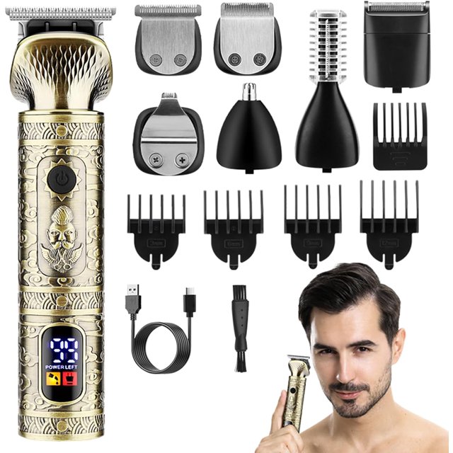 XIOP 7in1 Men's Hair Clipper Set Electric Body Hair Trimmer Beard