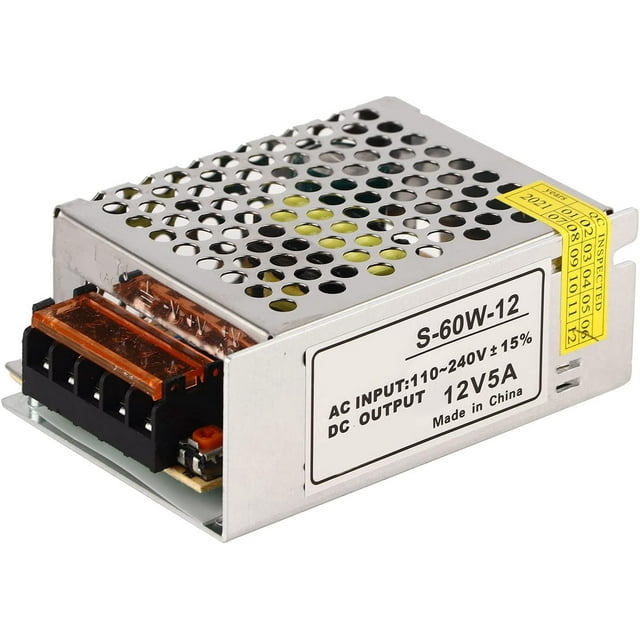 XIOP Adjustable DC Power Voltage Converter 5A 12V AC/DC Switch Power