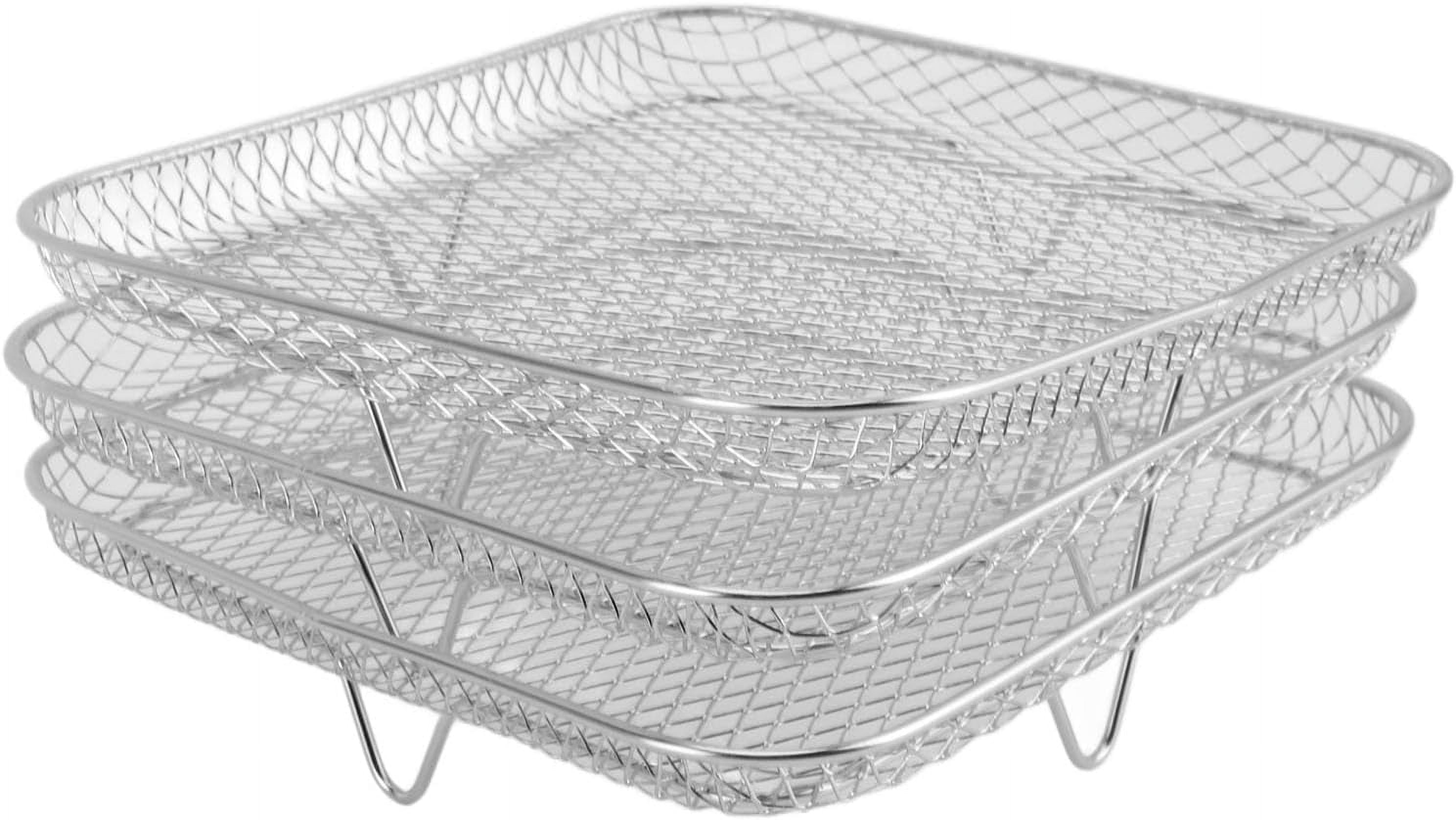 XIOP Air Fryer Rack, Three Stackable Dehydrator Racks for for, for