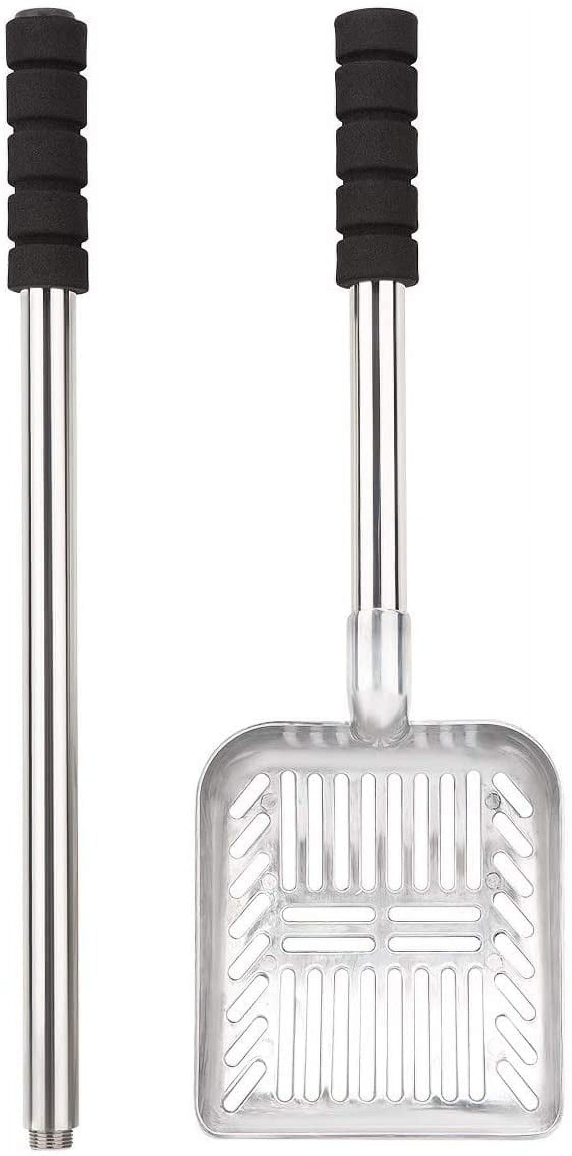 XIOP Cat Litter Scooper, Metal Cat Litter Scoop Detachable NonStick