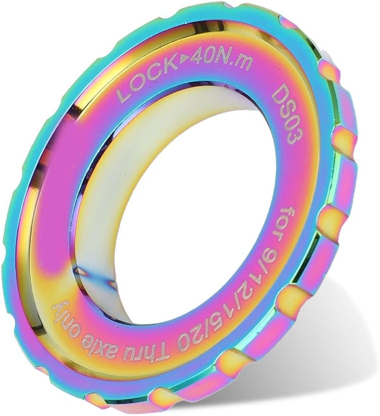 XIOP Centerlock Lockring, Centerlock Lock Cover Ring Disc Rotor Lockring Bike Accessory