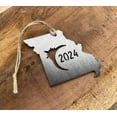 XIOP Eclipse Totality 2024 Commemorative Metal Ornament, Solar Eclipse