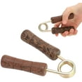 XIOP Hand Grip Strengthener, Wood and Alloy Handle Hand Grip