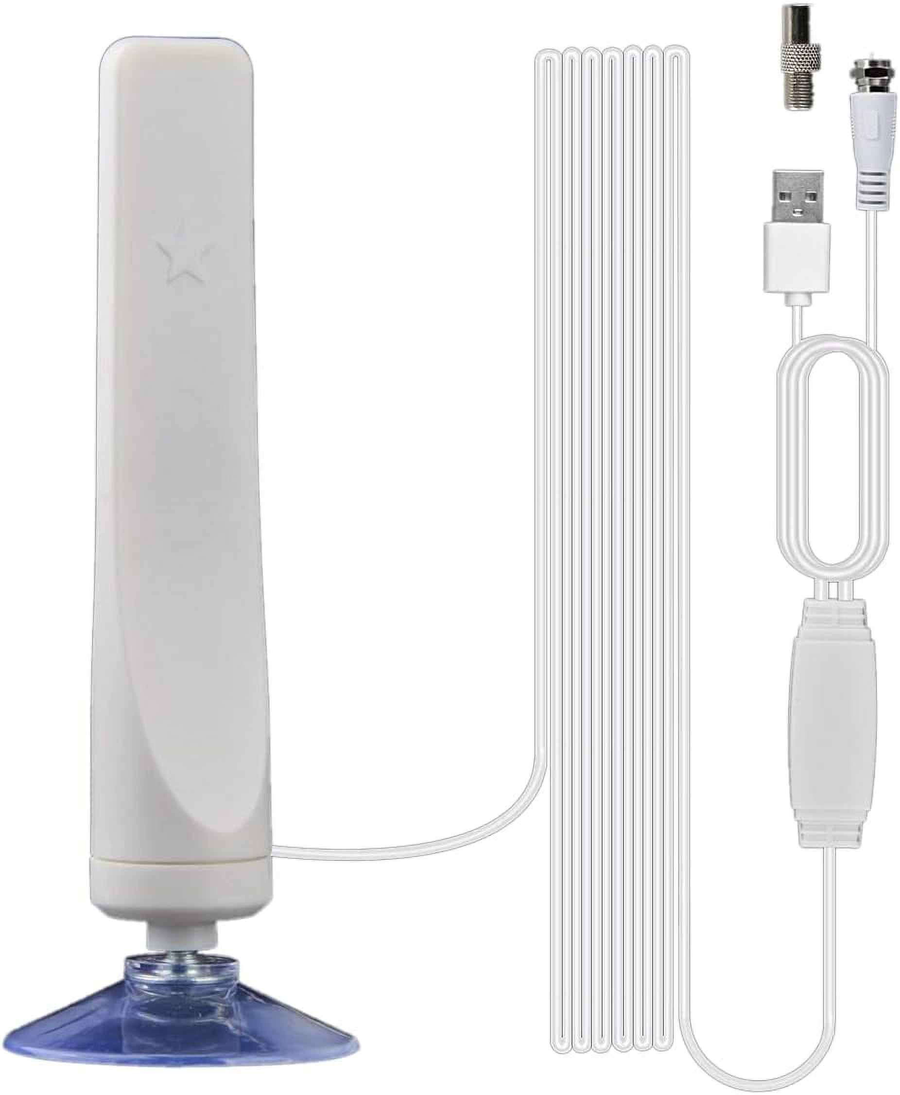 XIOP Indoor Digital HDTV Antenna TV 50 Miles Range Radius Amplifier DVB