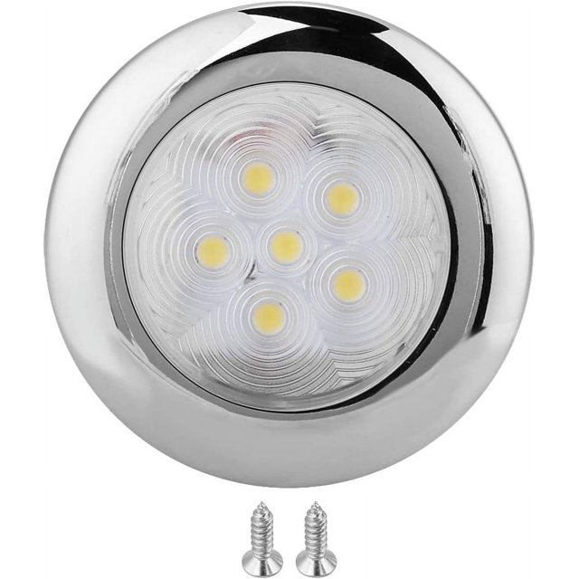 XIOP LED Dome Light Marine Boat Ceiling LED Lights 12V Round Cabin