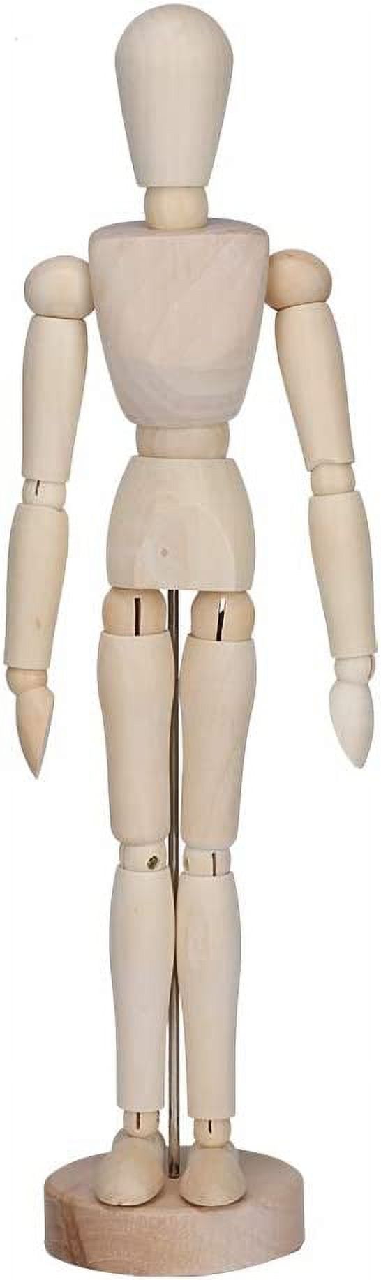 XIOP Poseable Mannequin Wood Artist Drawing Manikin Articulated