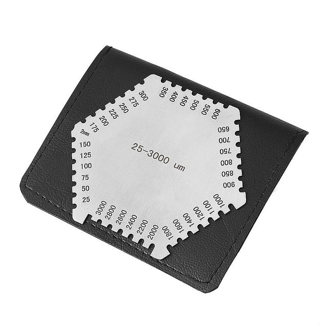 XIOP Reusable Stainless Steel Film Comb Wet Film Thickness Gauge Wet