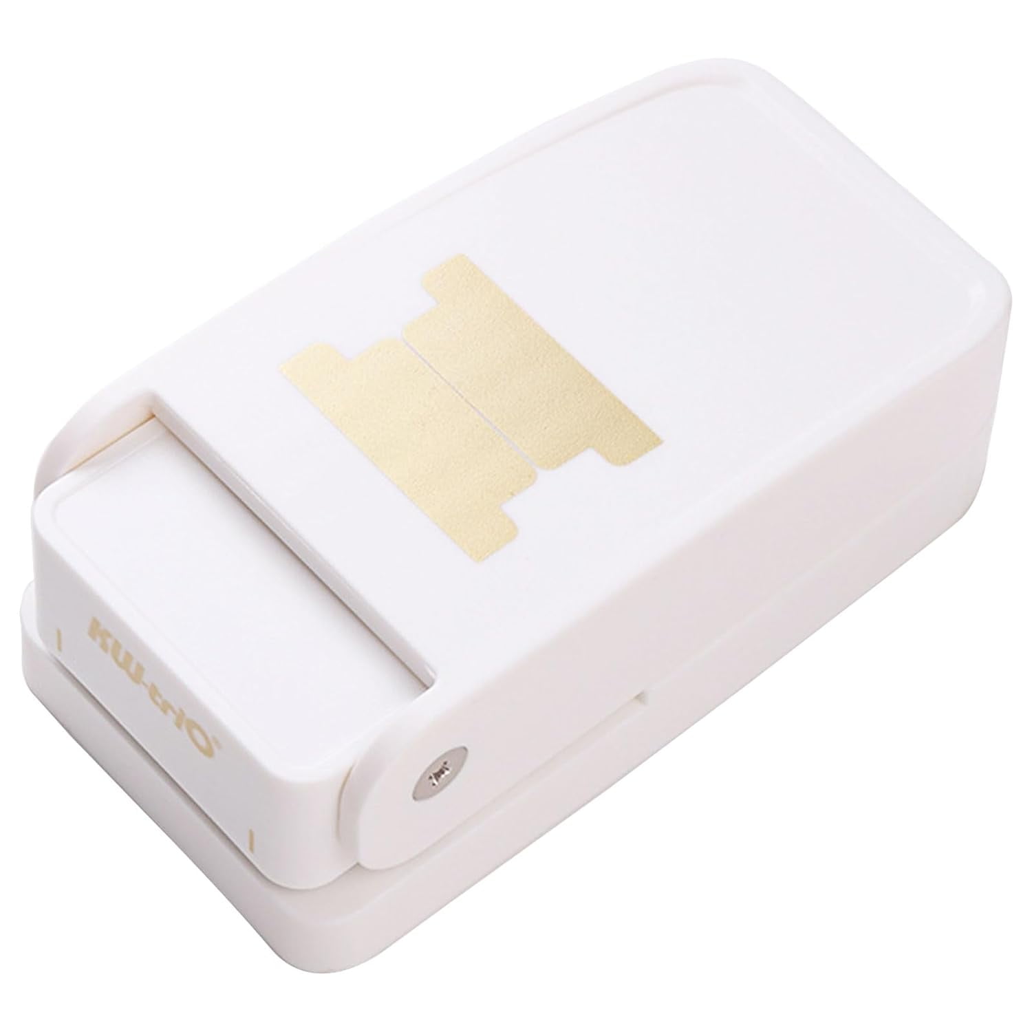 XIOP Round Tab Punch Handheld Folder Punch for Loose Leaf Separator