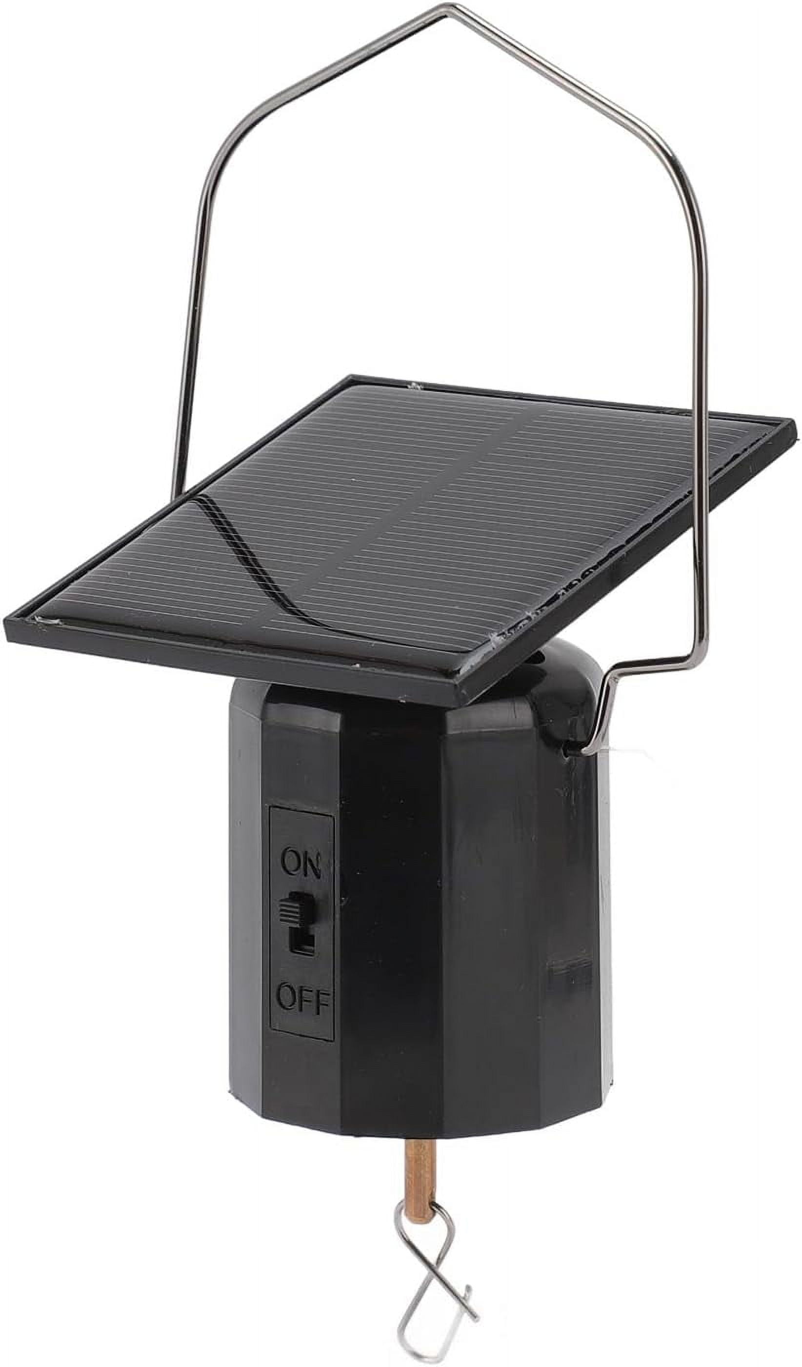 XIOP Solar Powered Wind Spinner Motor, Waterproof Mobile Rotating Motor