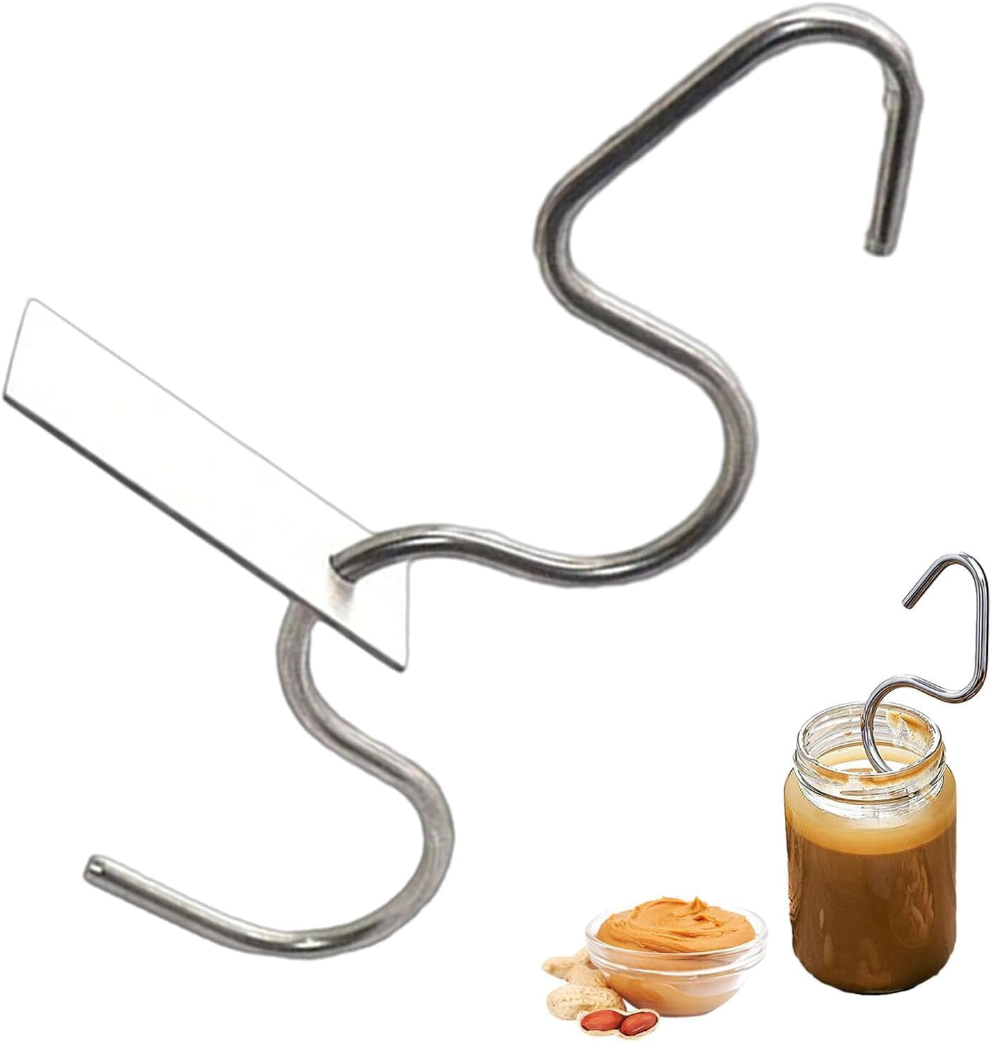 XIOP Stainless Steel Peanut Butter Stirrer Set Mixer Tool for Mixing