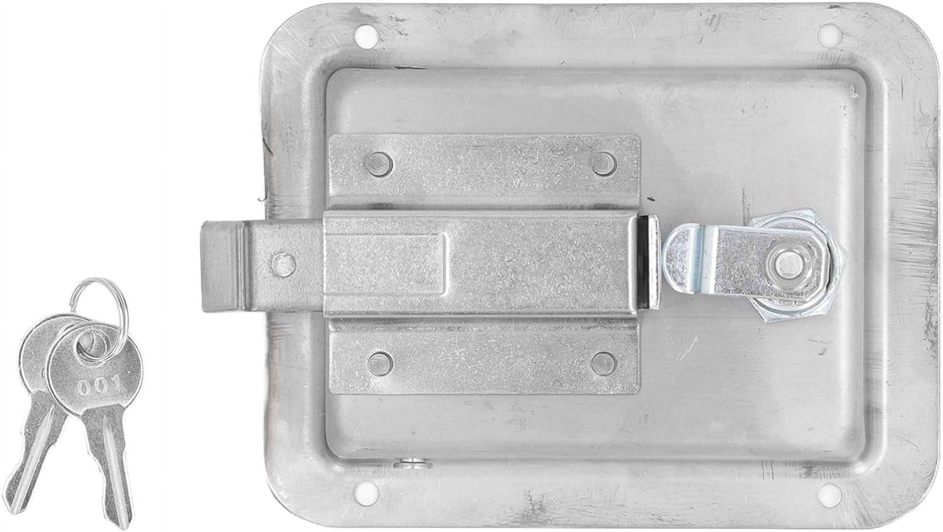 XIOP Stainless Steel Trailer Truck Tool Box Latch, T Latch Embedded