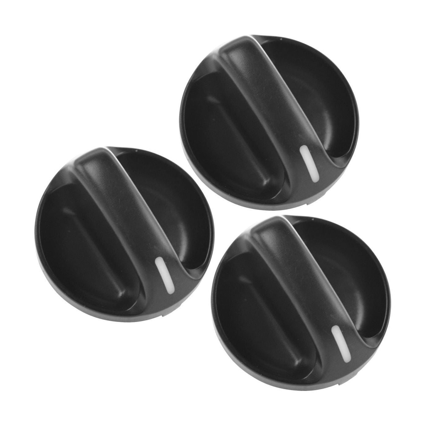 XIOUMAAN Heater \u0026 A/C Control Knob Black Set of 3 Blackkit Includes for Toyota for Tundra 2000-2006 HCA41660 559050C010