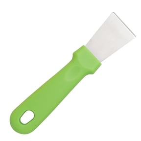 XIPYYKM 1Pcs Multipurpose Kitchen Cleaning Spatula New Stainless Spatula Scraper Straight and Angled Metal Scraper Tool Cleaning Shovel for Outdoor Bbq Grill Pan Griddle Kitchen Supplies