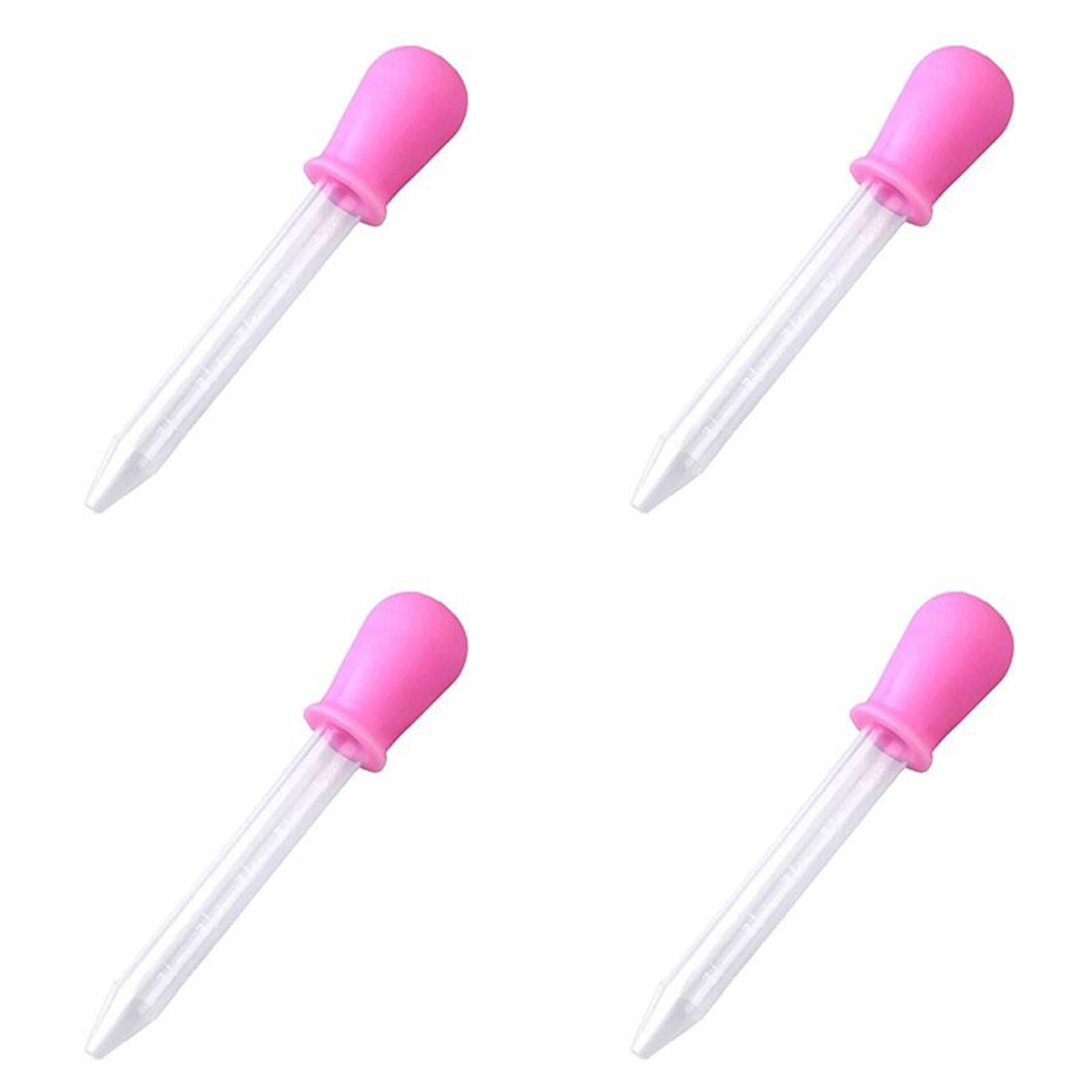 XIPYYKM 5ml Liquid Dropper Silicone and Plastic Pipettes Eye Dropper ...