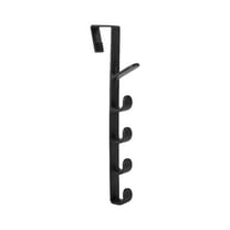 XIPYYKM Over The Door Hooks Bedroom Door Hanger Clothes Hanging Rack Plastic Home Storage Organization Hooks Purse Holder for Bags for Home Organization White and Brown Home Textile Products