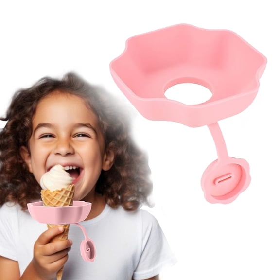 XIPYYKM Holders for Kids No Drip Grade Reusable Silicone Holder Cold Stand Ice Stick Mount Catches Before They Drop for Kids Kitchen Supplies Tableware