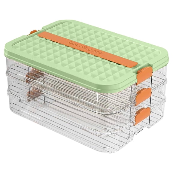 XIPYYKM Stackable Deli Meat Storage, 3-Layer Lunch Meat Container for Fridge – Dishwasher Safe, Clear Cold Cuts & Cheese Organizer with Lid, Meal Prep Meat Storage Containers for Refrigerator