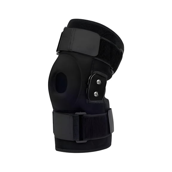 XIRQI 1 Pack Knee Support for Men,Adjustable Fit Knee Brace,Open Patella Design Compression Sleeves for Women for Knee Pain Relief,L