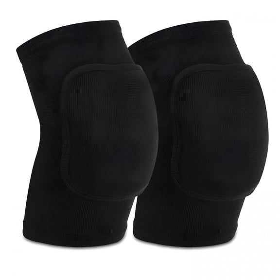 XIRQI 1 Pair Arm Brace Pads, Elbow Protector with Thicken Sponge Padding Breathable -Collision Elbow Wraps Volleyball Basketball Tennis Compression Elbow Pads Support Strap(Black)