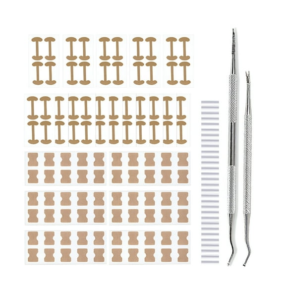 XIRQI 1 Set Ingrown Toenail Treatment Breathable No Glue Patch Strips Painless Professional Nail Adjuster Pedicure Tool Toenail Correction Khaki