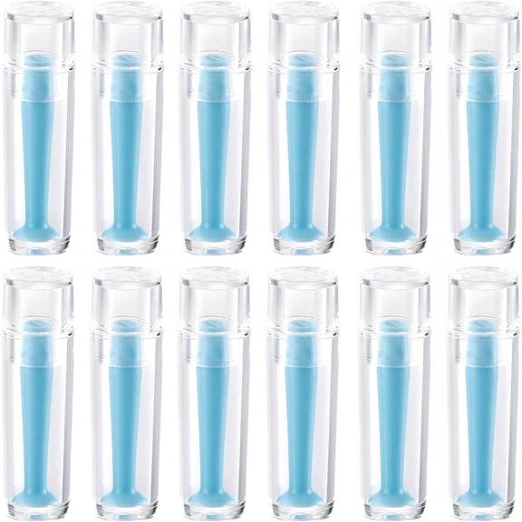 XIRQI 12 Pieces Hard Contact Lens Remover Tool for RGP and Scleral Lenses - Plunger Suction Cup