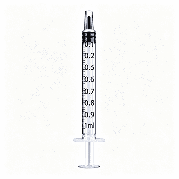 XIRQI 1Ml/Cc Syringe without Needle-100Pack/Individually Wrapped(1Ml)