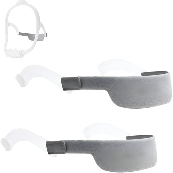 XIRQI 2-Pack Headgear with Arms Compatible with Nasal Mask,Headgear Strap Replacement for Cpap Headgear
