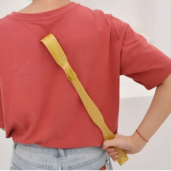 XIRQI 2 Pack Wooden Back Scratcher Massage Rollers Long Reach Therapeutic Ideal For Back Legs