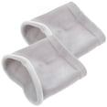 thumbnail image 1 of XIRQI 2 Pcs Sweat-Absorbent Mask Face Mask Liners Mask Reusable Liners Cover Washable Mask Cover Grey Face Mask Reusable Cotton Washable, 1 of 7