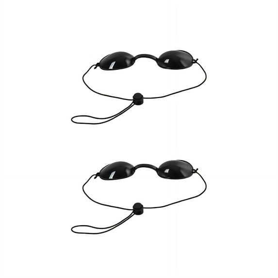 XIRQI 2 Pcs Tanning Goggles,Large Space Is More Comfortable Tanning Bed Goggles,Comfortable to Wear Eyeshades
