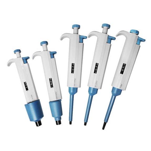 XIRQI 20-200 l Single Channel Pipette - Adjustable Scientific Micropipette High Accuracy Pipettor