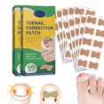 thumbnail image 1 of XIRQI 2026 New 100Pcs Ingrown Toenail Corrector Sticker Foot Care Paronychia Treatment Pedicure Foot Orthodontic Toe Thumb Nail Care Patches for Men & Women for Foot, Toenail, Pedicure, Home, Salon, 1 of 7
