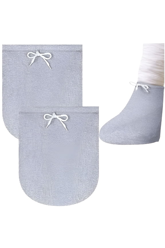 2026 New 2 Pack Foot Cast Sock Cover,Foot Cast Shower Cover Plaster Protector,Plaster Stocking Protective,Adjustable Drawstring Plaster Foot Socks for Men and Women Foot Leg Protection