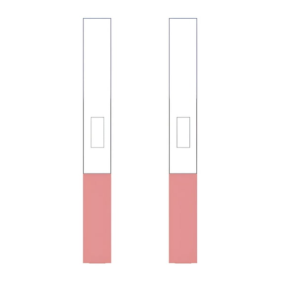 XIRQI 2026 New 2 Pieces Fake Positive Pregnancy Test Prank Positive Pregnancy Test Fake Early Result Pregnancy Test Always Turns Positive for Practical Joke