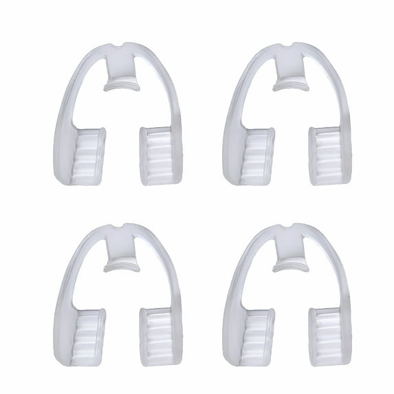 XIRQI 2026 New 4Pcs Dental Night Protector Dental Guard Teeth Grinding Guard Food Grade Eva Mouth Guard (Transparent)