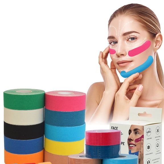 XIRQI 2026 New 4Pcs Kinesiology Tape Muscle Relief Finger Tape Stretch Wrap Prewrap Athletic Tape Style 6 for Sports Muscle Recovery Joint Support Physical Therapy Injury Prevention