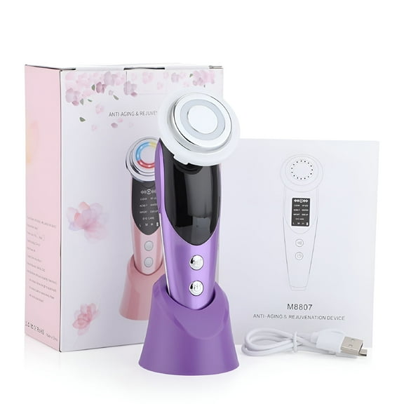 XIRQI 2026 New 7 in 1 Face Lift Device-Ems Rf Microcurrent Skin Rejuvenation,Facial Massager,Light Therapy,Anti Aging / Wrinkle / Beauty Apparatus-Unisex