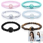 XIRQI 2026 New Anti Nausea Bands, 6 Pieces Anti Motion Sickness Wristband, Adjustable Acupressure Bracelet, Motion Nausea Bands for Motion Sickness, Seasickness Bracelets Wristband - Multicolor