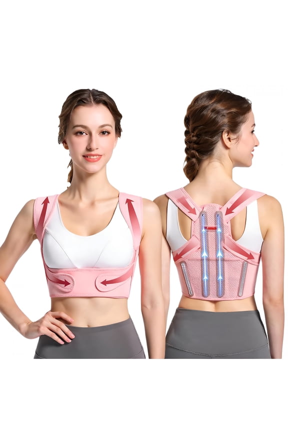 2026 New Back Brace Posture Corrector for Women-Adjustable Upper Posture Support Bras for Shoulder Back Straightener-Comfortable Posture Corrector Hunchback Slouching Under Clothes (Medium)