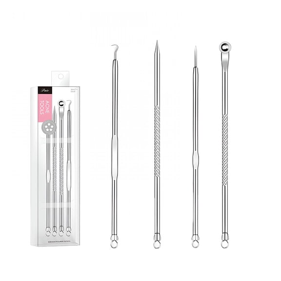 XIRQI 2026 New Blackhead Extractor,Pimple Remover,Stainless Steel Acne Extraction Tool Set for Blemish Removal,Comfortable and Easy Use,Sturdy and Hygienic Skincare Tool with Multiple Pieces