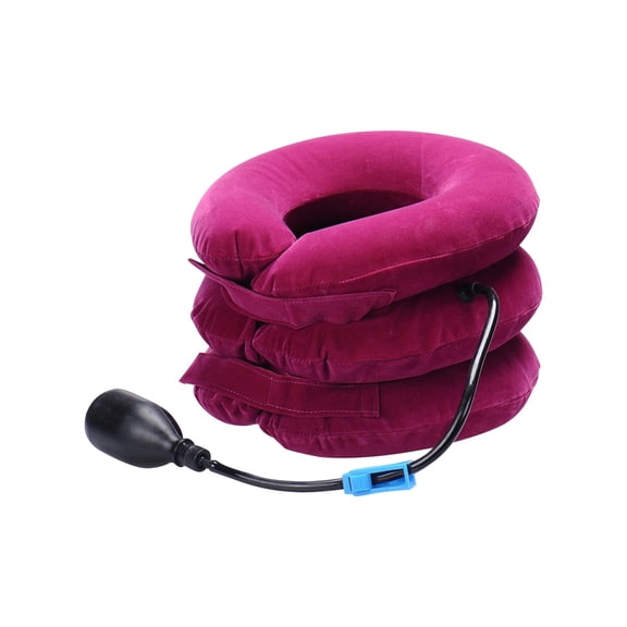 XIRQI 2026 New Cervical Neck Traction Device for Neck Pain Relief,Inflatable&Adjustable Neck Stretcher Neck Support Brace,Neck Traction Pillow for Home Use Neck Decompression